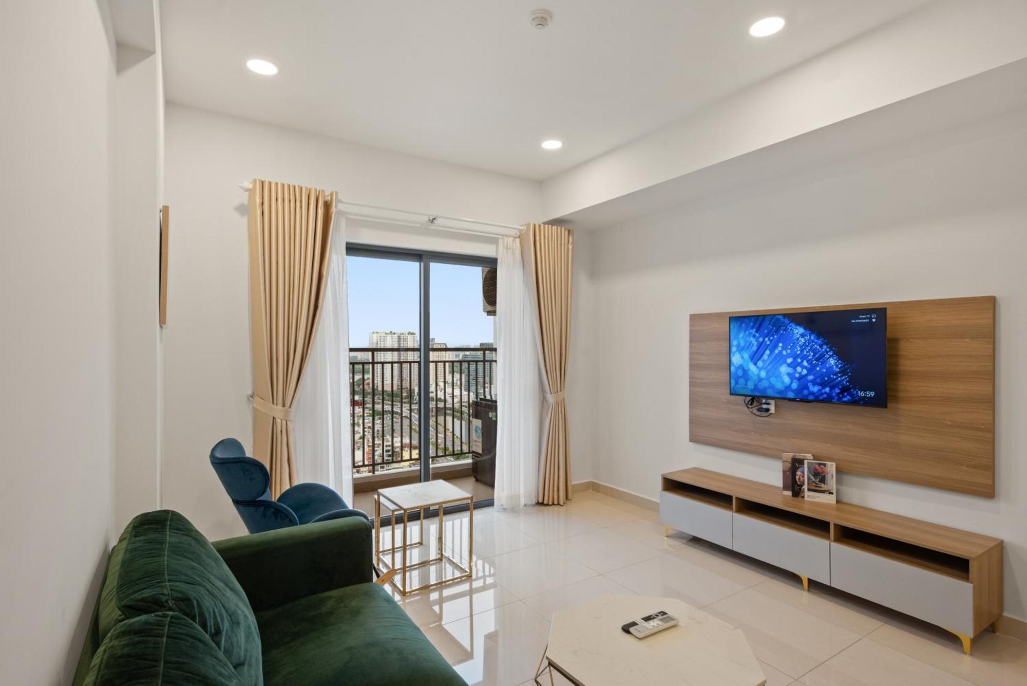 Smile Home - Soho Apartment Balcony - Modern Comfortable TP. Hồ Chí Minh Ngoại thất bức ảnh